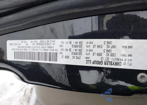 2013 Dodge Grand Caravan Sxt from USA, damaged, VIN 2C4RDGCG0DR582822